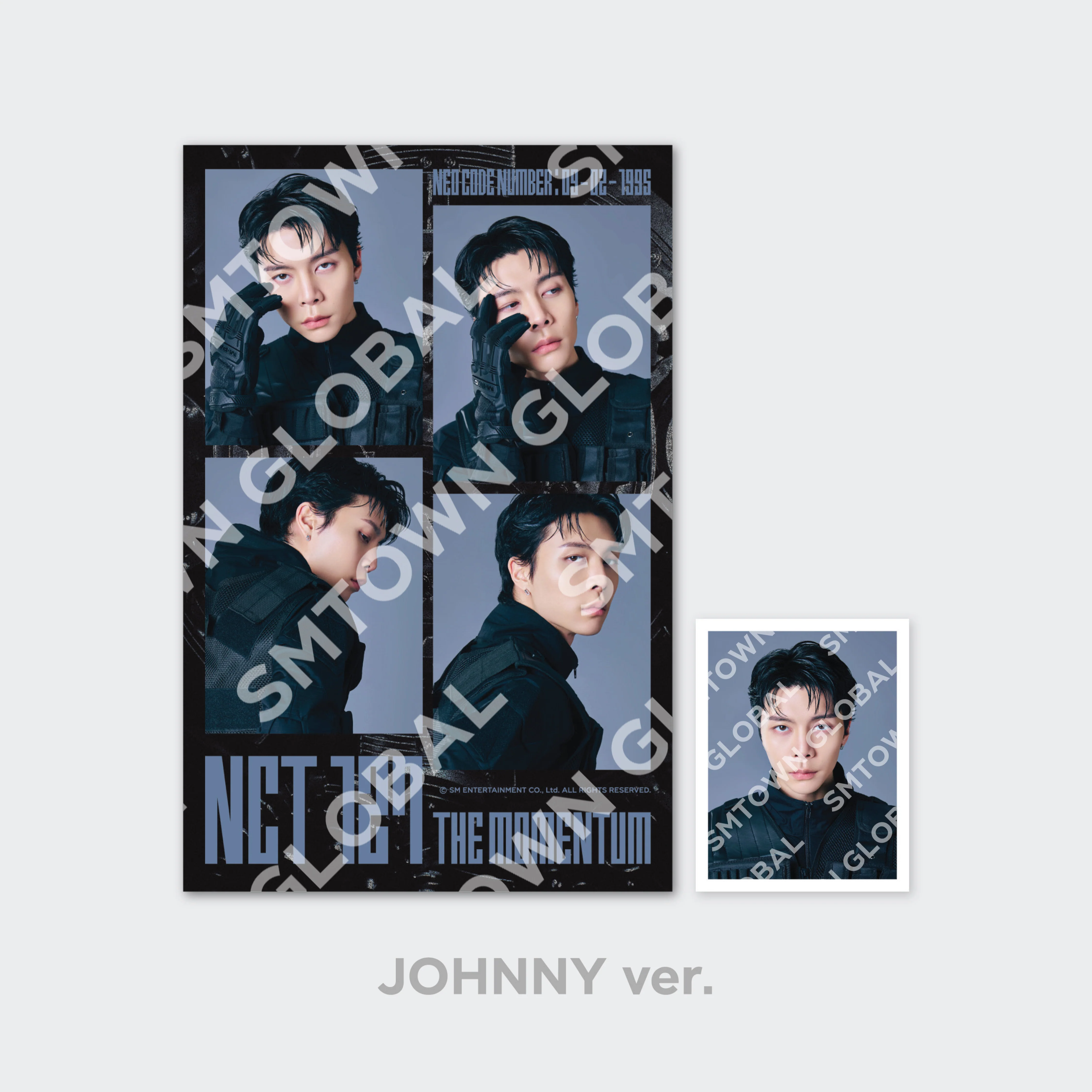 4 CUT PHOTO + ID PHOTO SET - NCT 127 4TH TOUR 'NEO CITY SEOUL - THE MOMENTUM' MD - Image 2