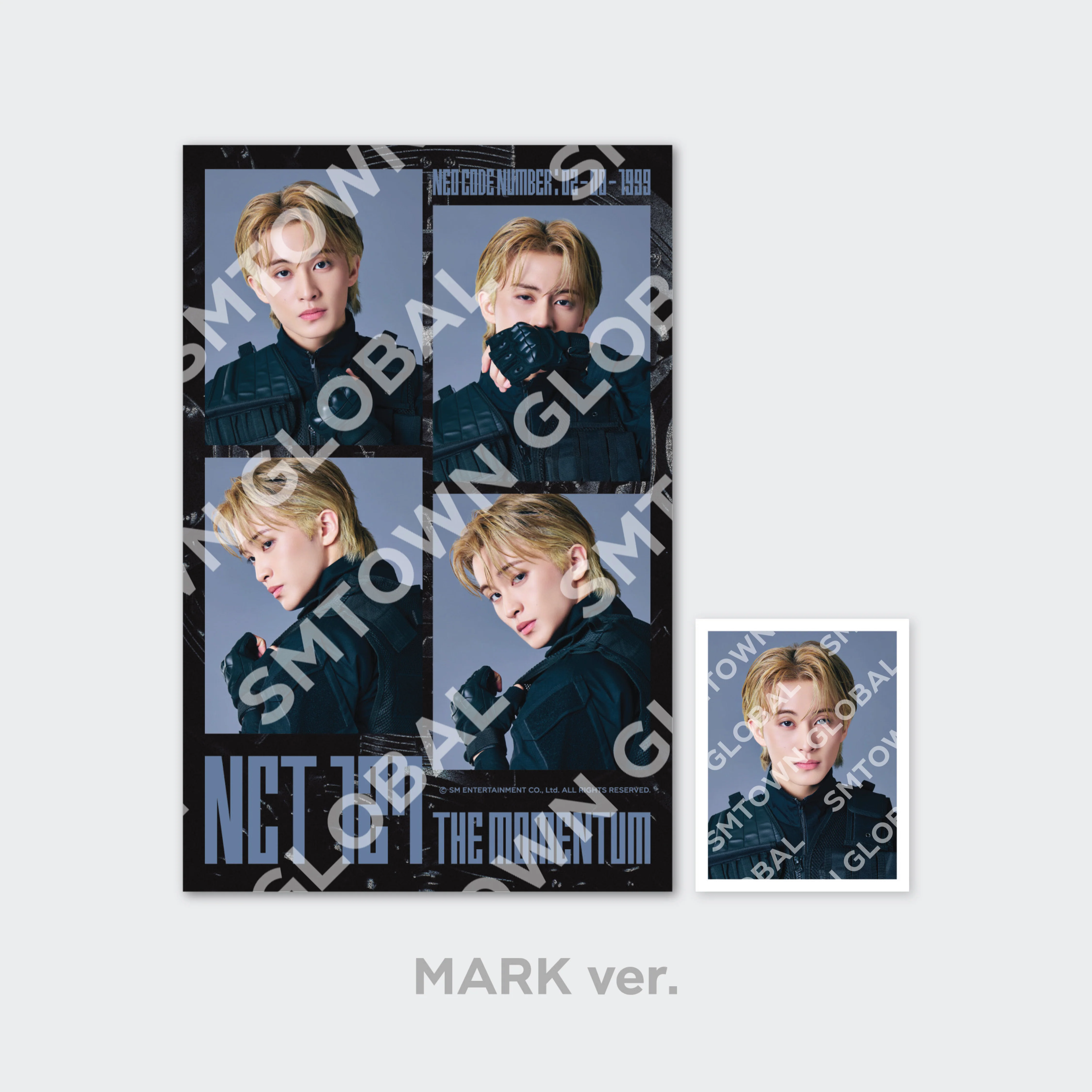 4 CUT PHOTO + ID PHOTO SET - NCT 127 4TH TOUR 'NEO CITY SEOUL - THE MOMENTUM' MD - Image 6