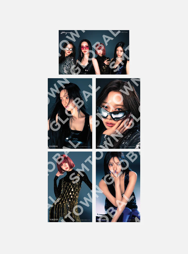 4X6 PHOTO SET - aespa WEEK - #Whiplash_mood POP-UP MD