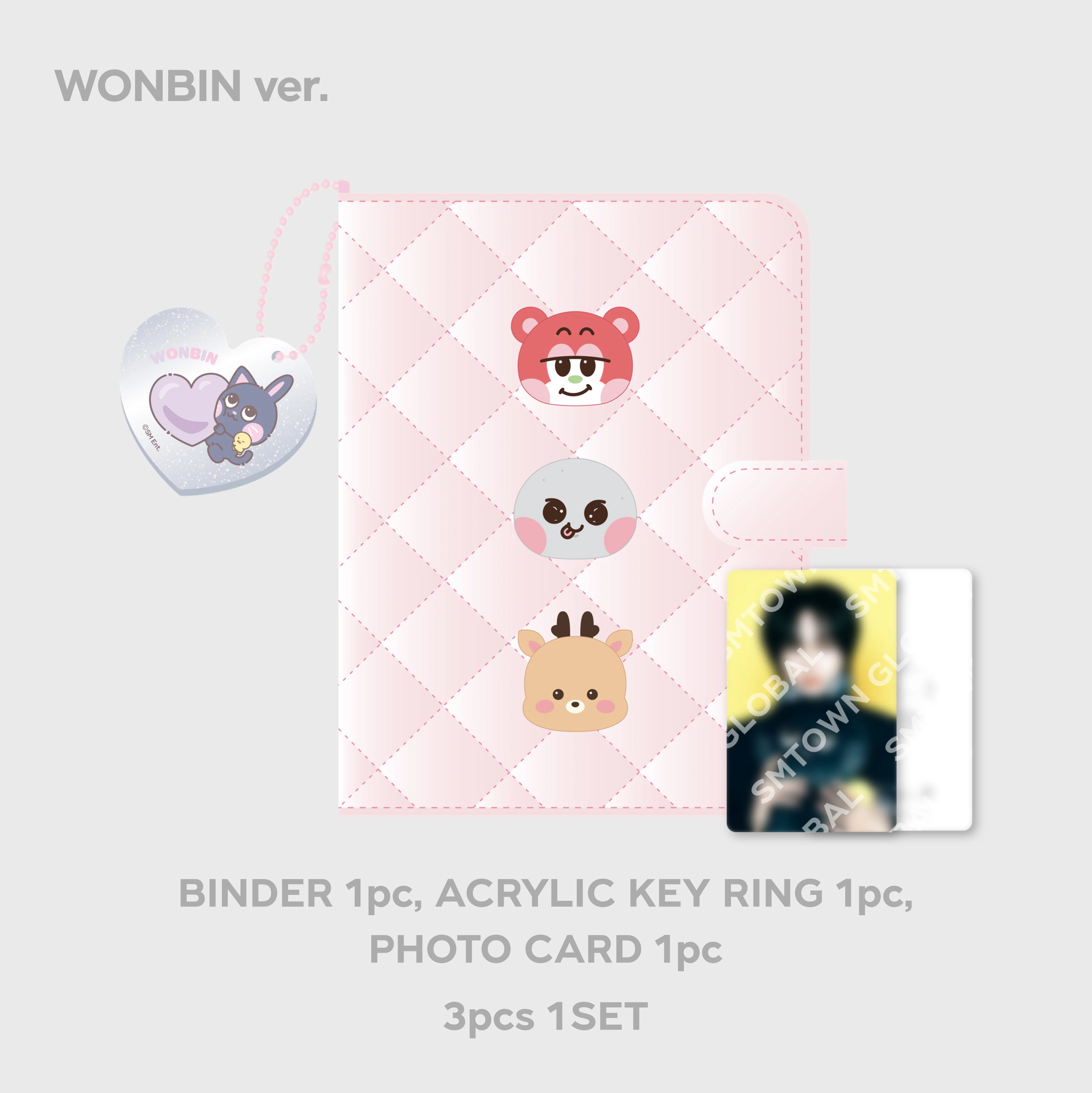 6 RING PHOTO CARD BINDER SET - RIIZE 'HUG' SPECIAL MD - Image 2