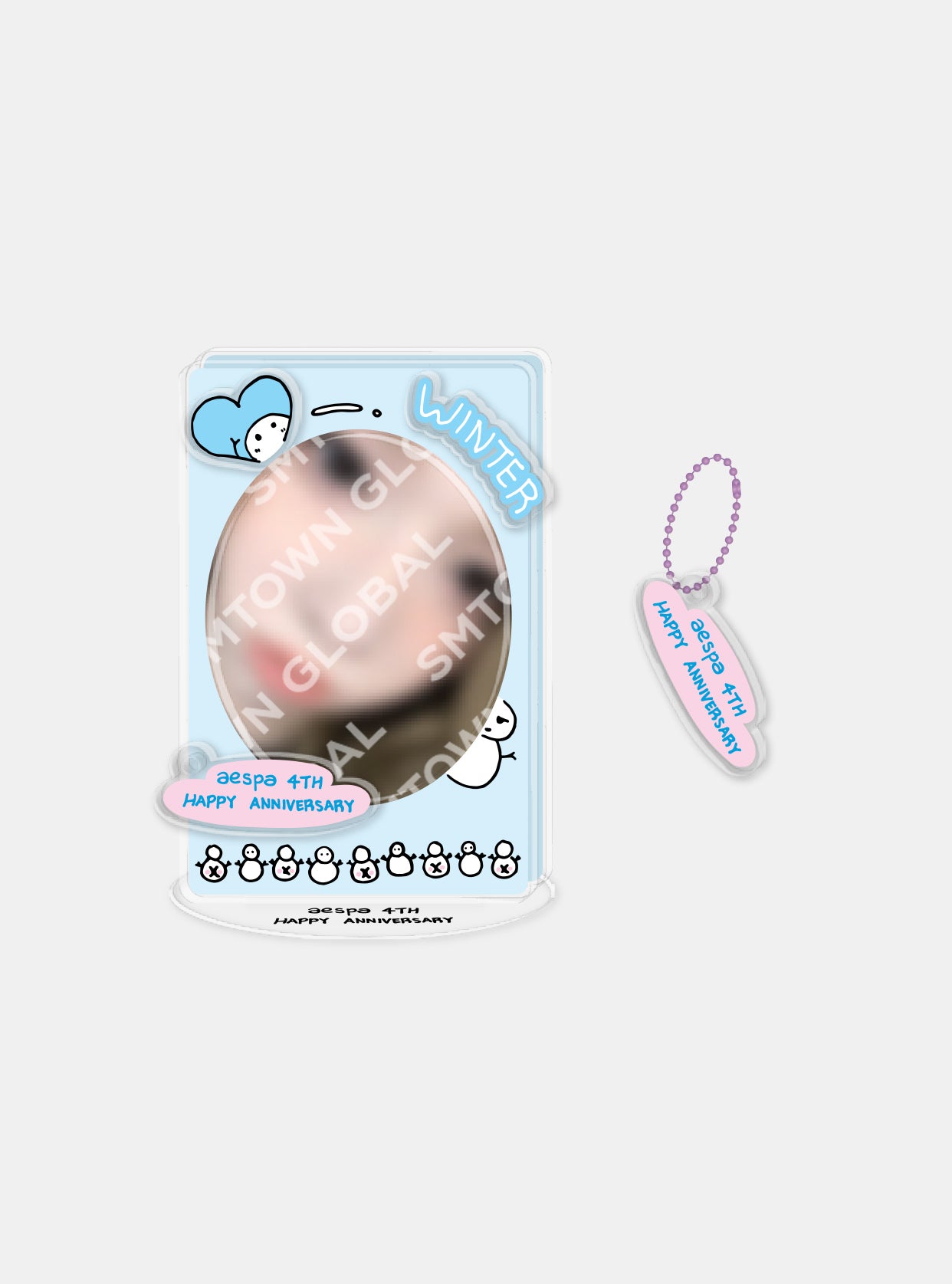 DIY ACRYLIC STAND SET - aespa 4th Anniversary MD