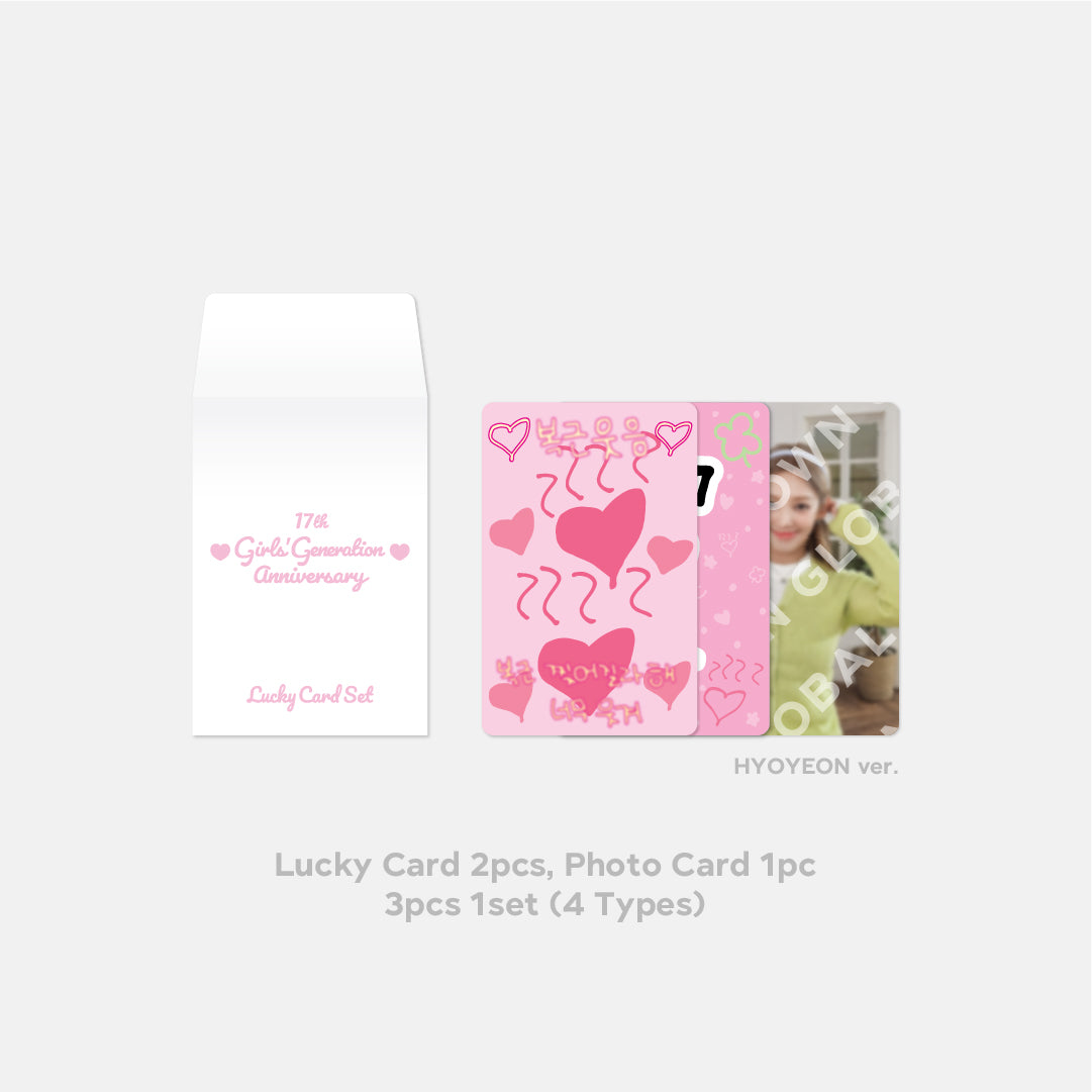LUCKY CARD SET - Girls' Generation 17th Anniversary MD - Image 6