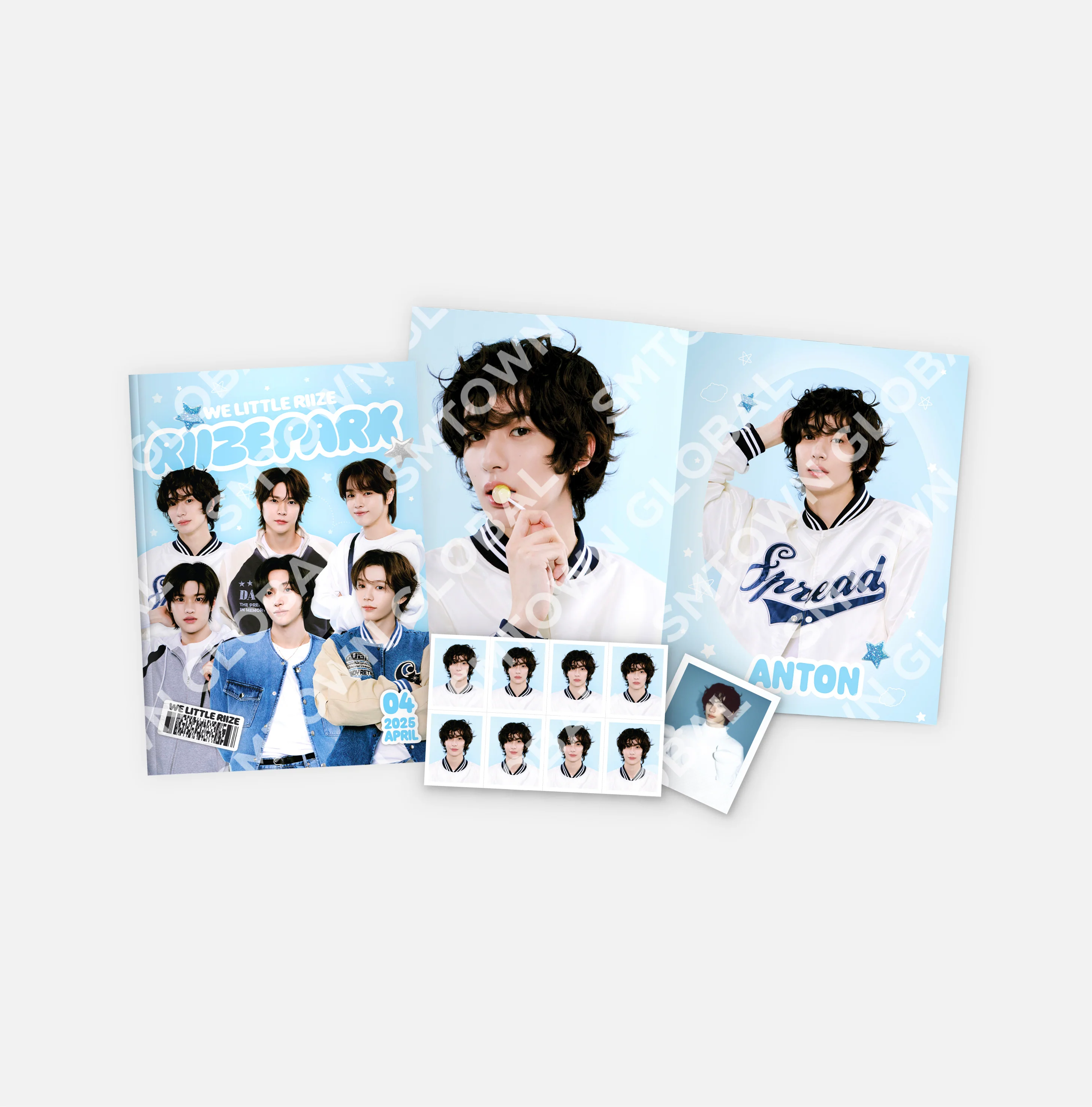 MAGAZINE SET - RIIZE CHARACTER POP-UP 'WE LITTLE RIIZE @RIIZE PARK' MD