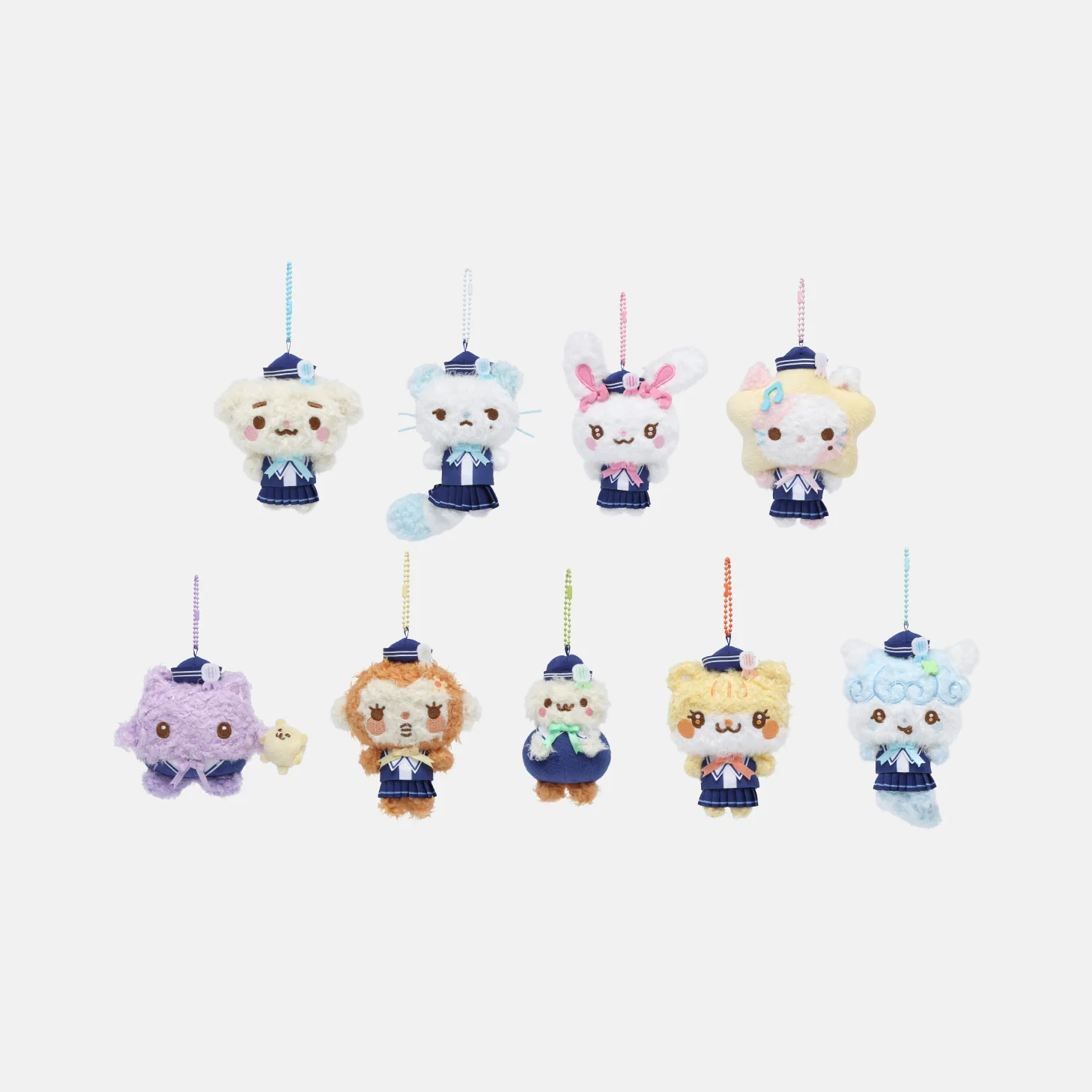 MARINE LOOK DOLL KEYRING - Hearts2Hearts - The 2nd Mini Album 'Lemon Tang'