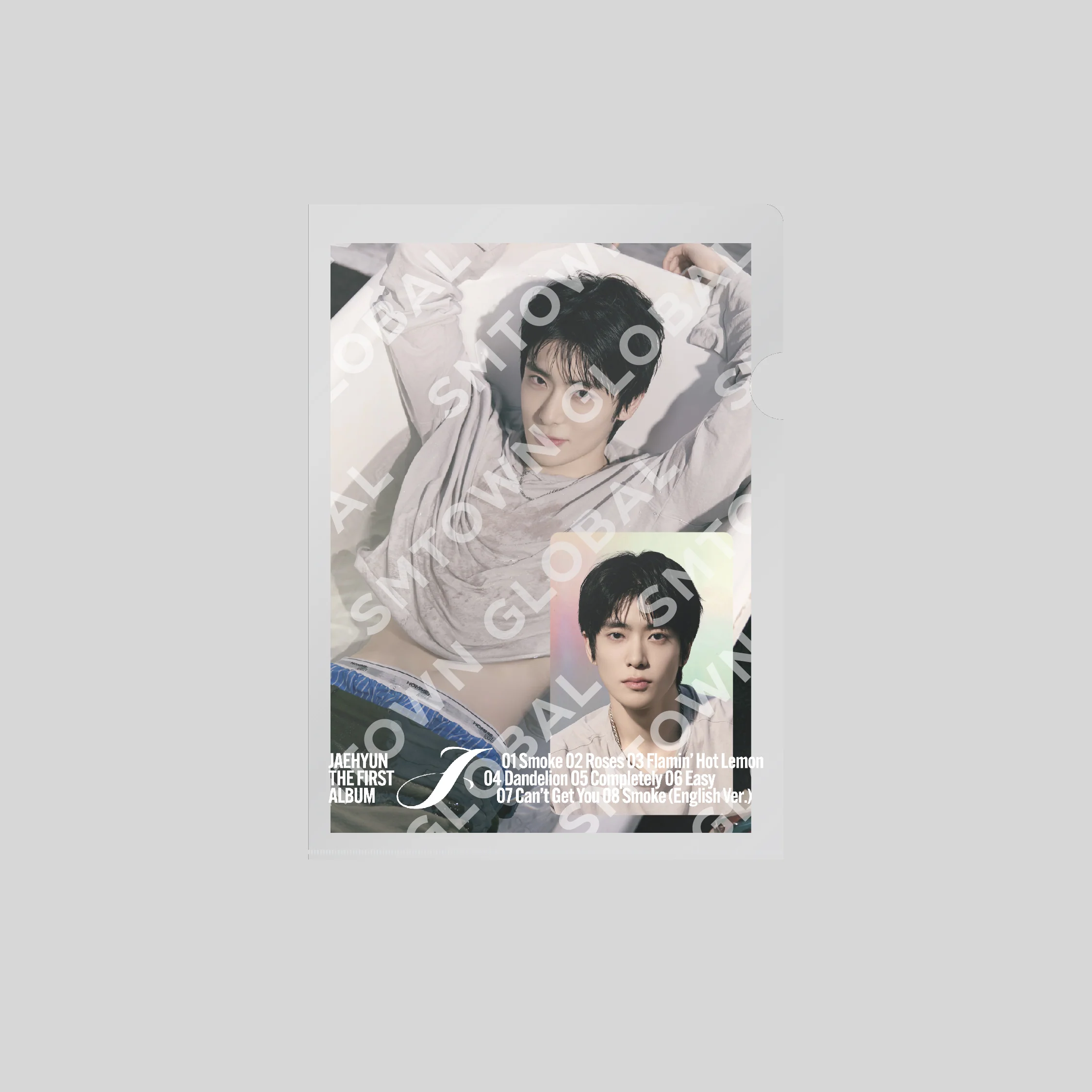 POSTCARD + HOLOGRAM PHOTO CARD SET - JAEHYUN 'J - The 1st Album' MD - Image 2