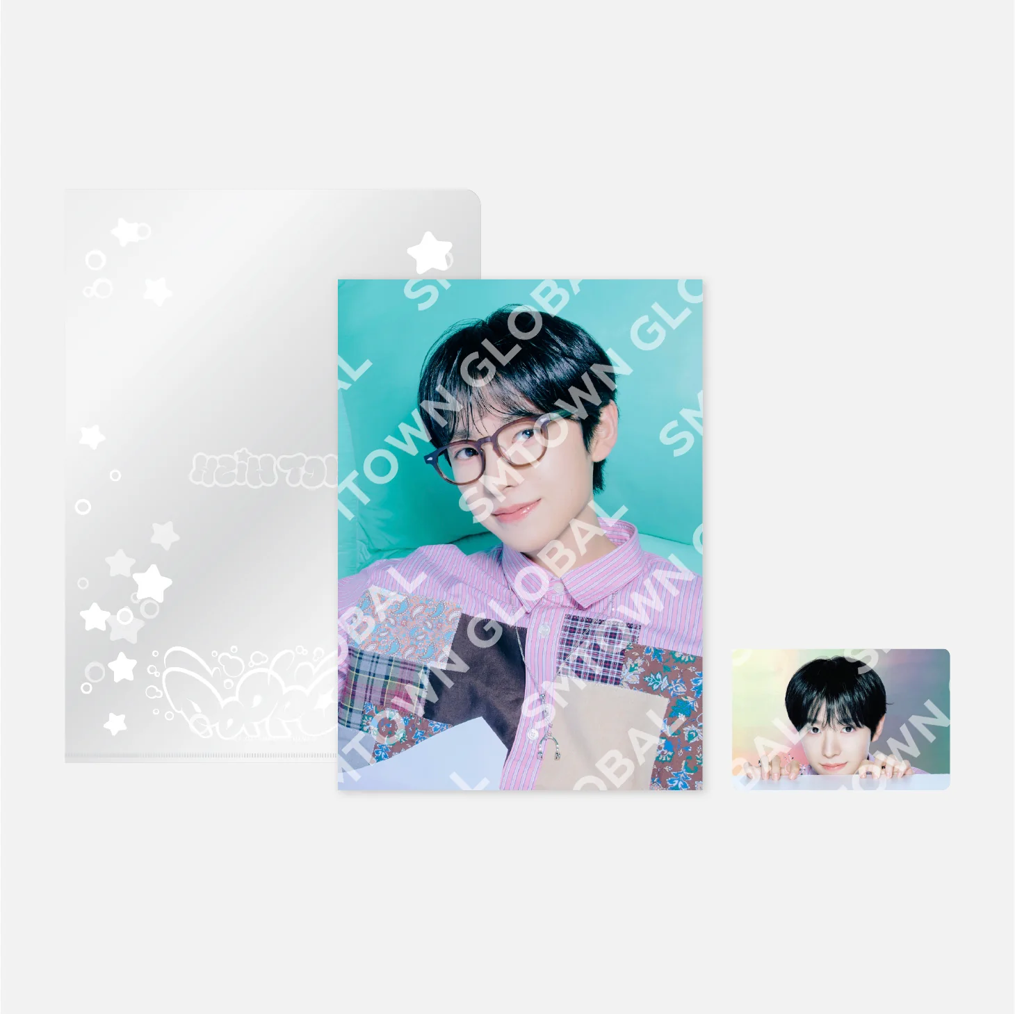 POSTCARD + HOLOGRAM PHOTO CARD SET - NCT WISH 'poppop - The 2nd Mini Album' MD
