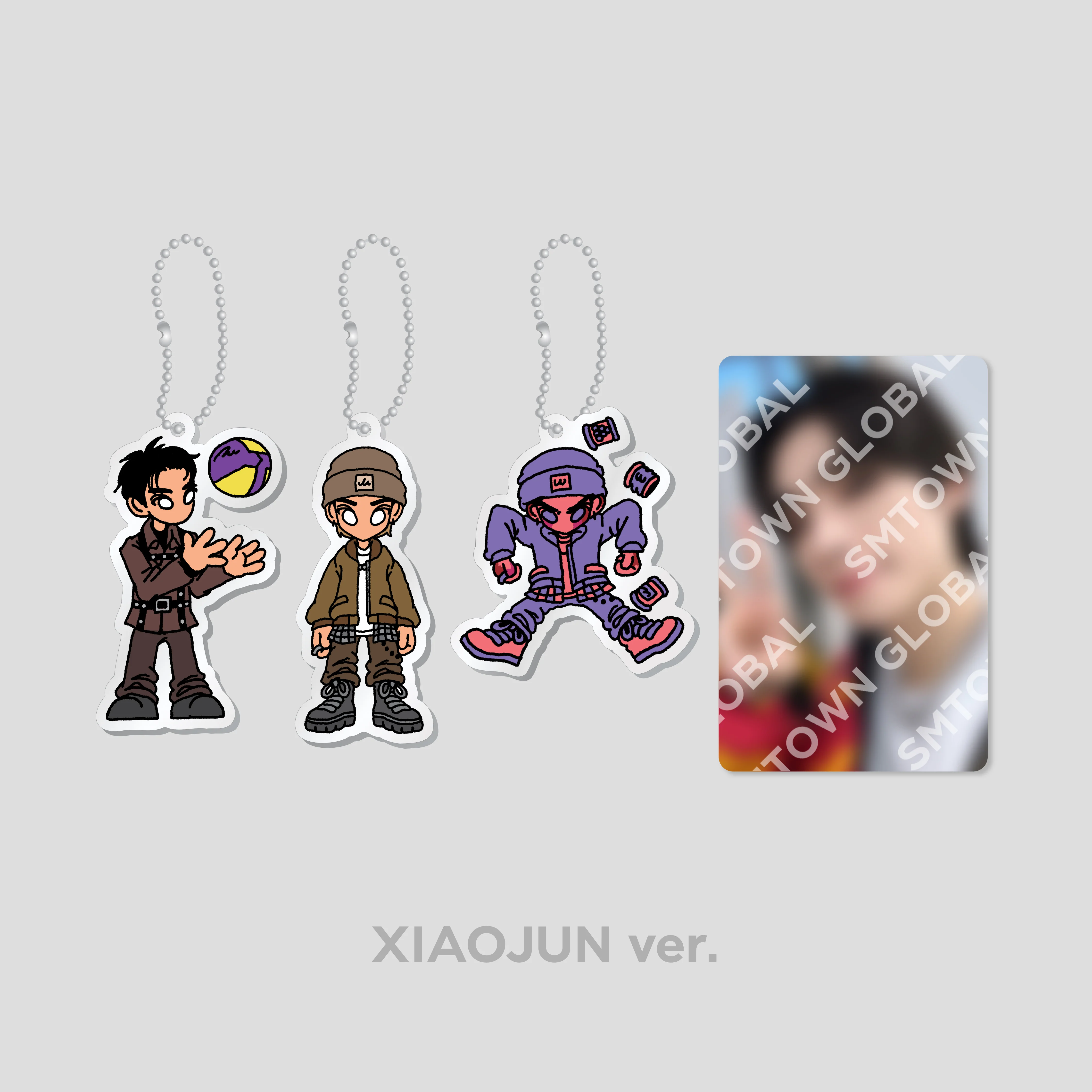 RANDOM ACRYLIC KEY RING SET - WayV 'FREQUENCY - The 6th Mini Album' MD - Image 5