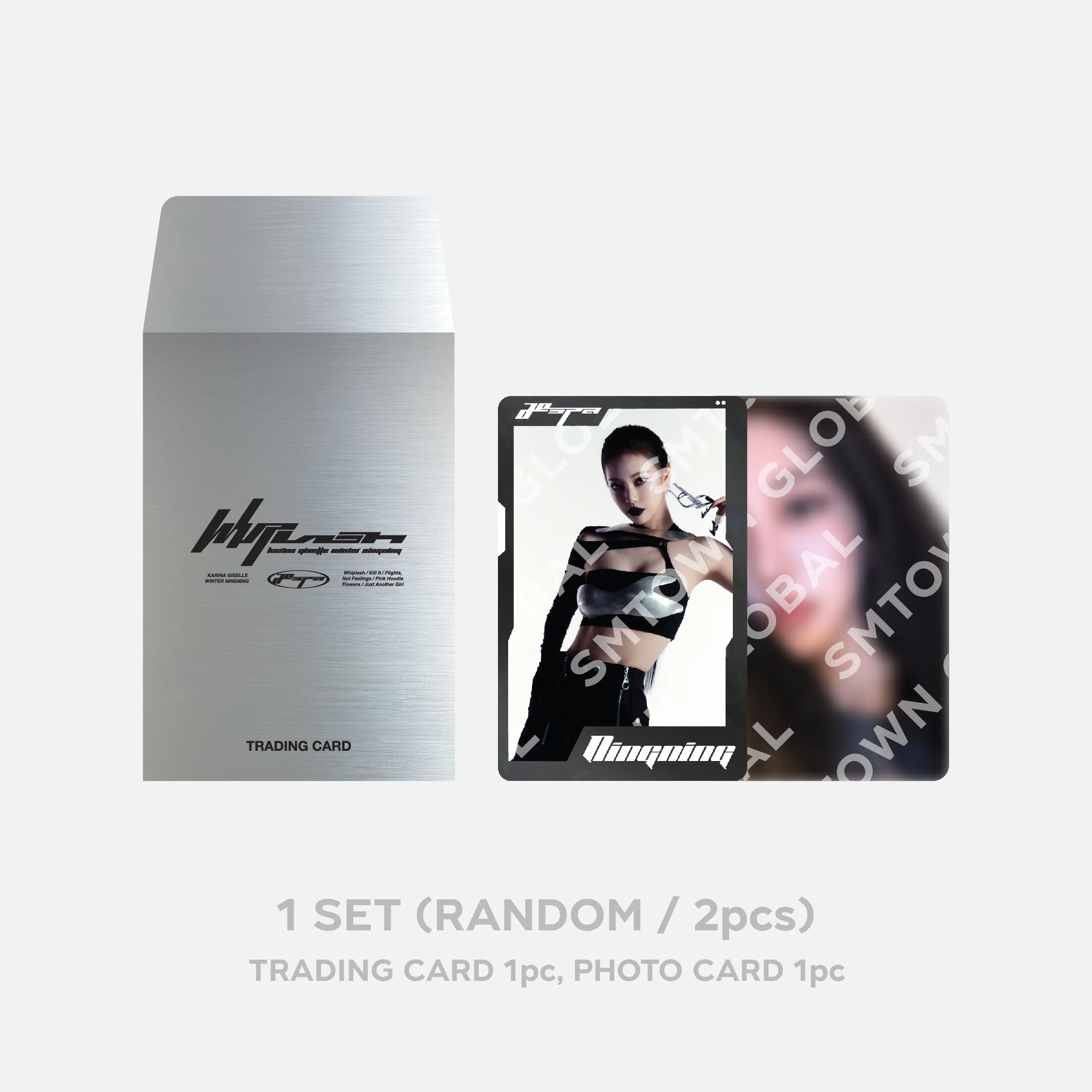 RANDOM TRADING CARD SET_B ver. - aespa WEEK - #Whiplash_mood POP-UP MD - Image 2