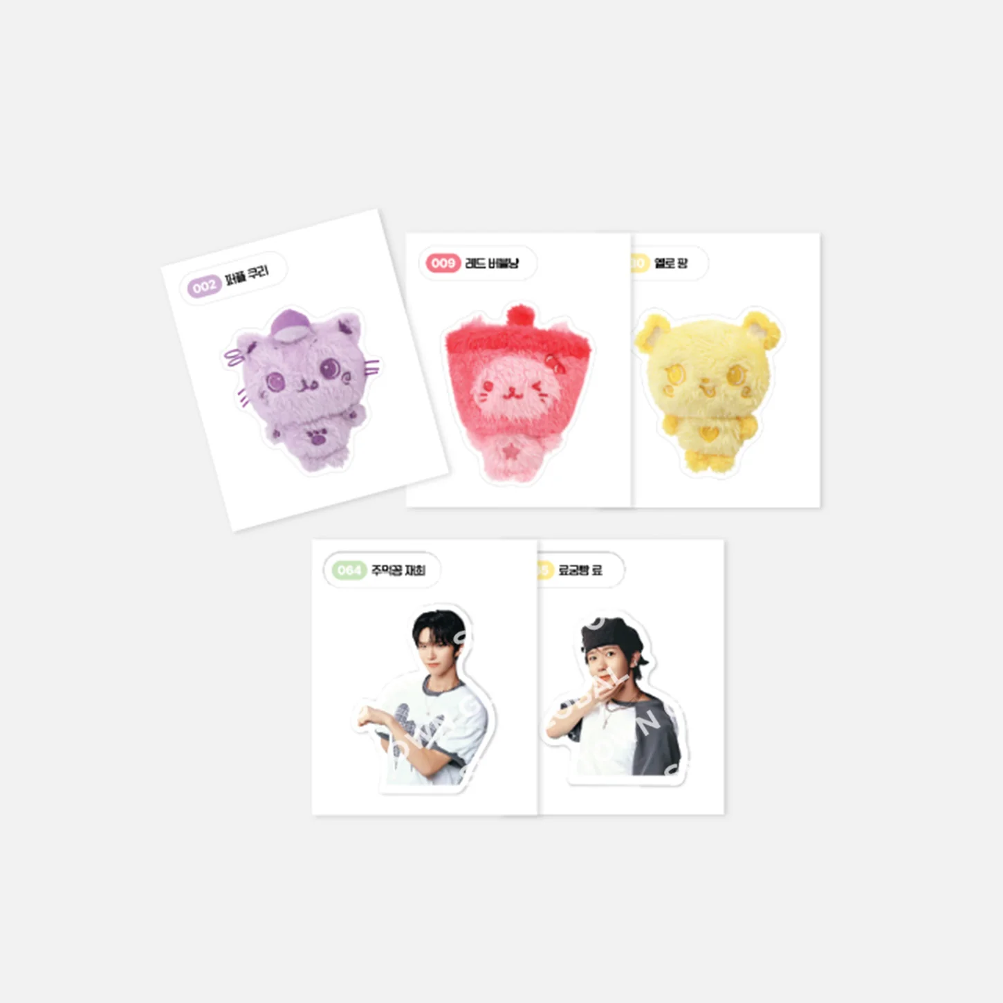 RANDOM TTIBU STICKER SET-NCT WISH POP-UP [FIND YOUR COLOR] MD
