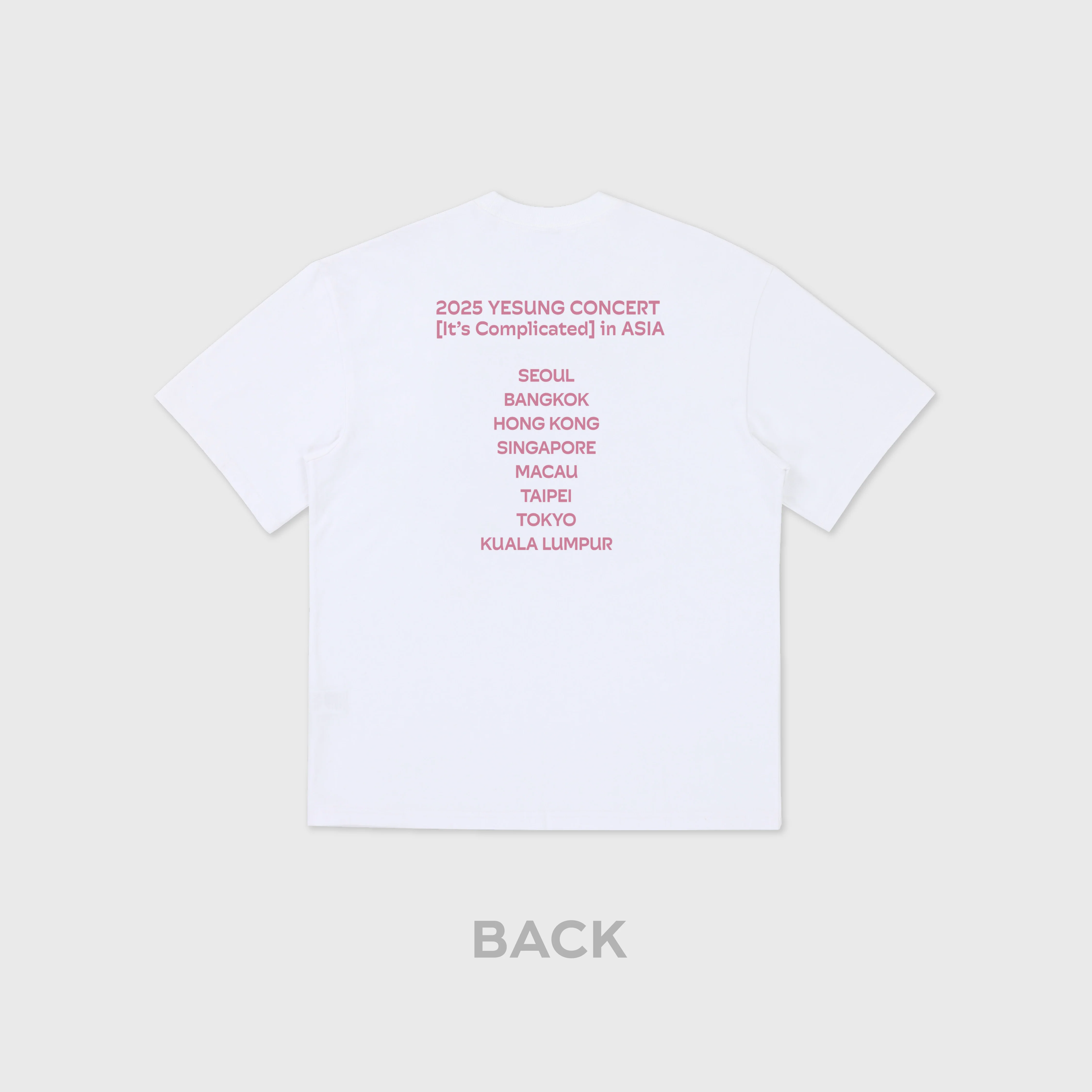T-SHIRT SET [A ver.] - 2025 YESUNG CONCERT [It’s Complicated] MD - Image 3